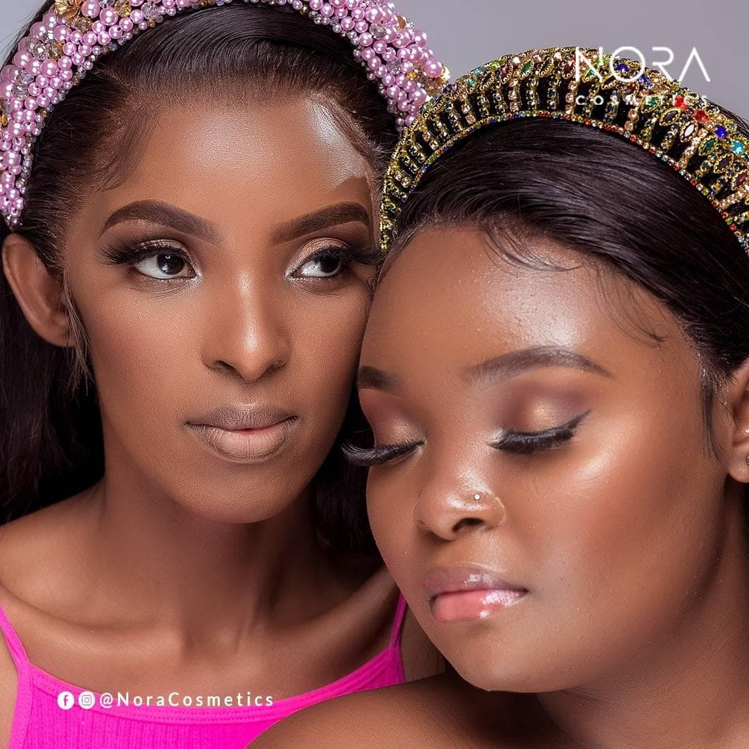 Nora Cosmetics team — 15 Faces of Botswana campaign